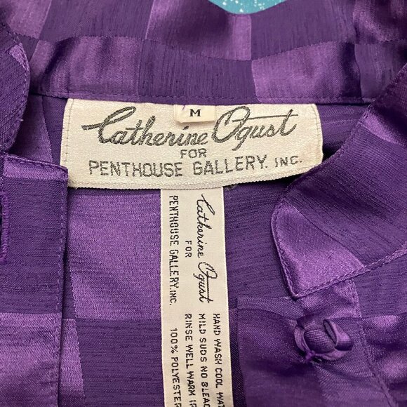 Ogust Vintage Purple Robe - Picture 12 of 12